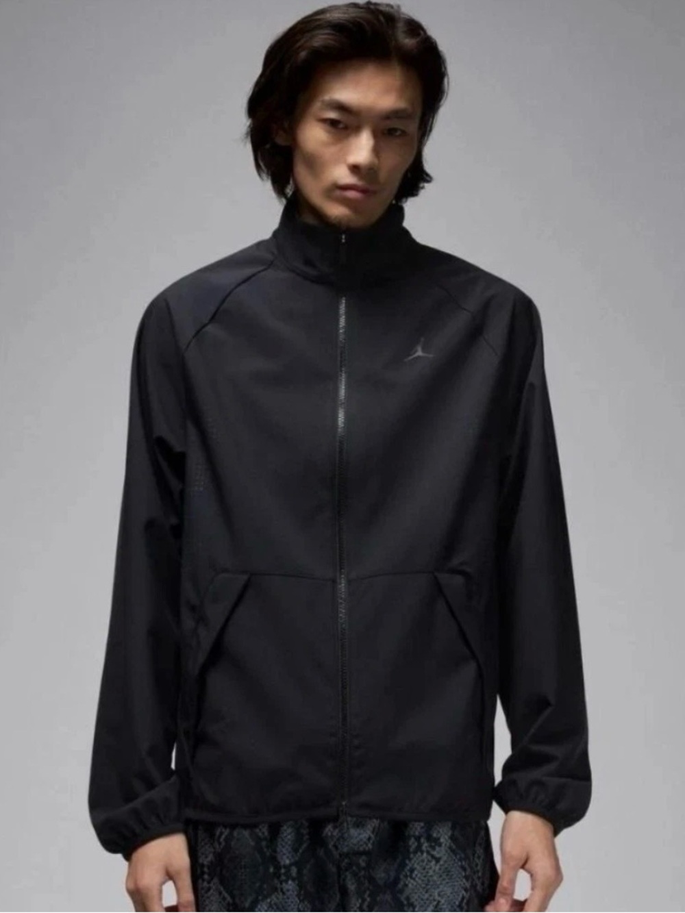 Jordan Sport JAM Men's Warm-Up Full Zip Jacket Black Size M HF9885-010
